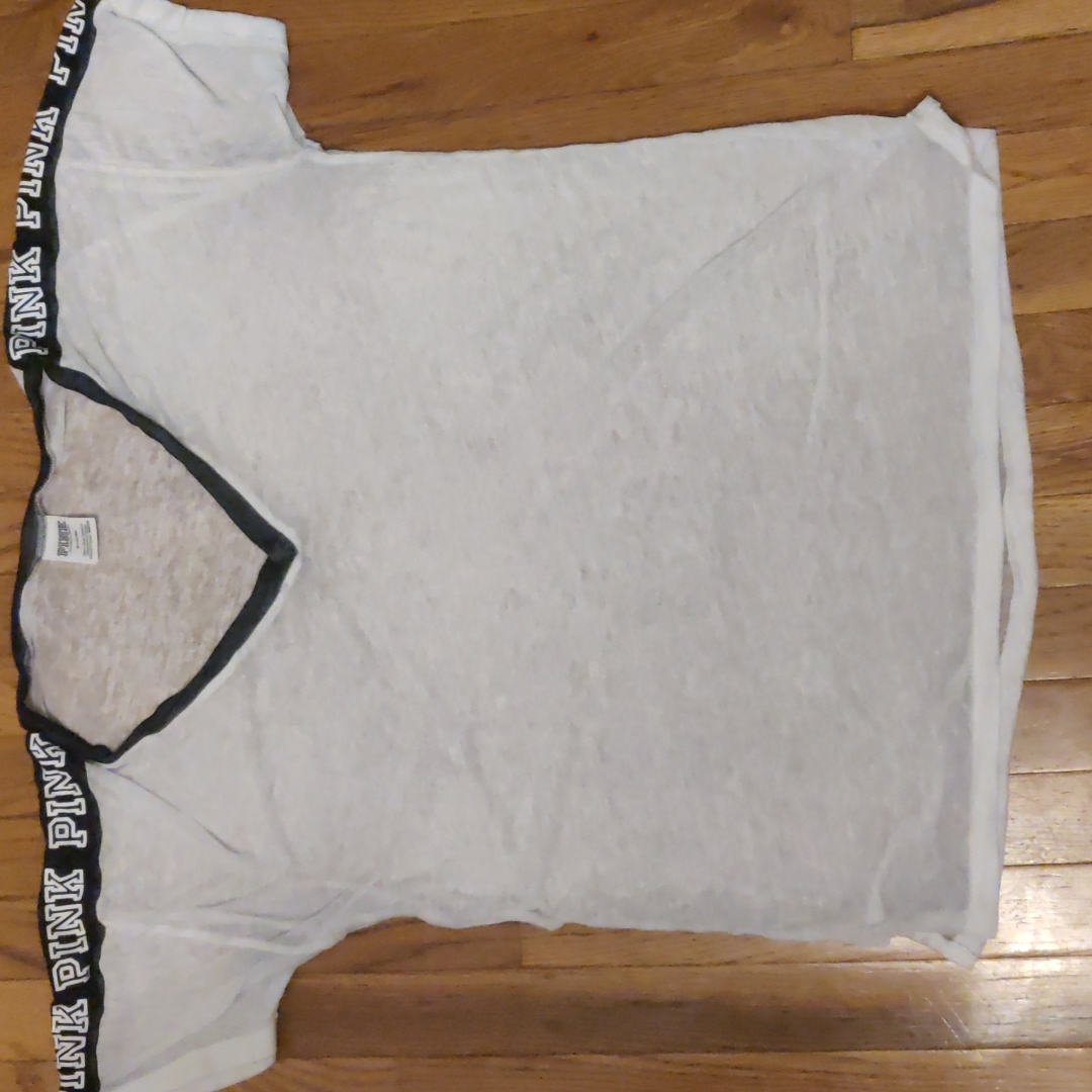 3/$12 Pink Victoria Secrets Sheer Top